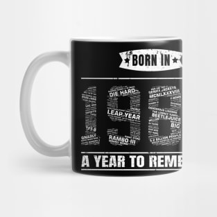 1988 Birth Year Events | 31st Birthday Gift Mug